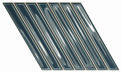 Керамическая плитка Spike Bars A Peacock Blue 15x25,9