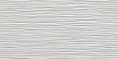Керамическая плитка 3D Wave White Glossy 40x80