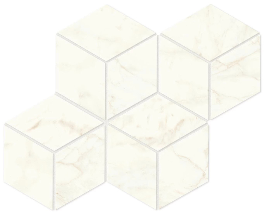 Marvel Calacatta Delicato Mos. Esagono Lapp A42K A42K