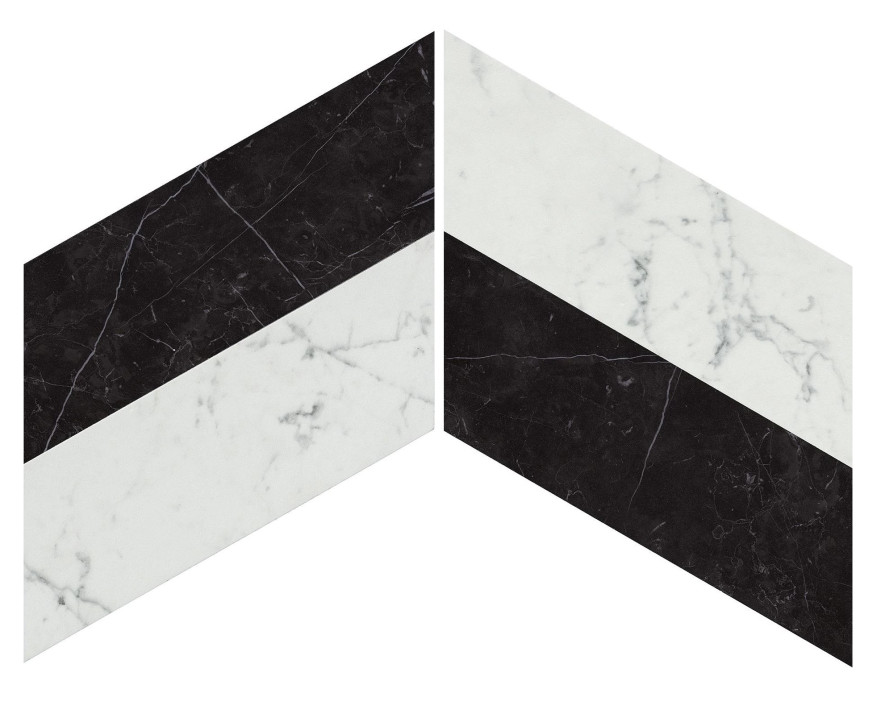 Мозаика Marvel Chevron Cold Lappato (22.5X22.9) AS2F AS2F