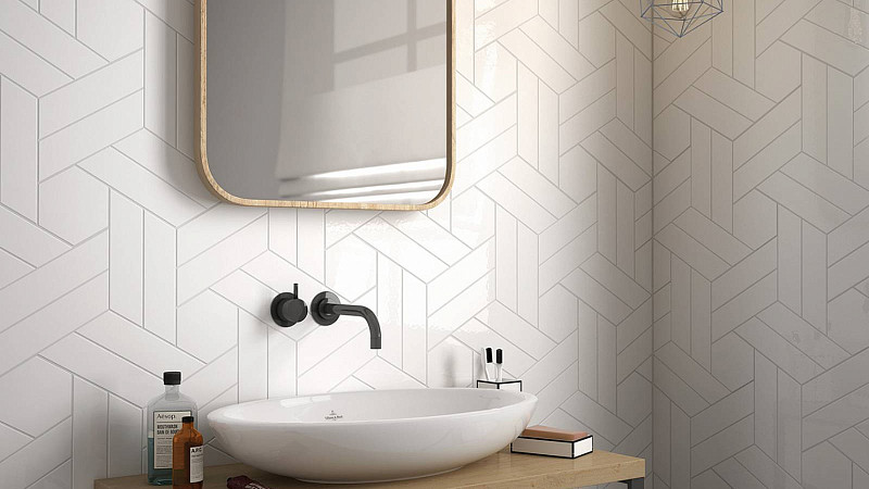 Chevron wall