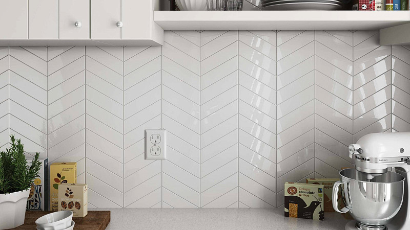 Chevron wall