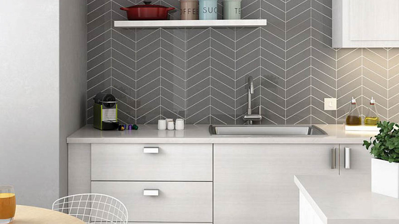 Chevron wall